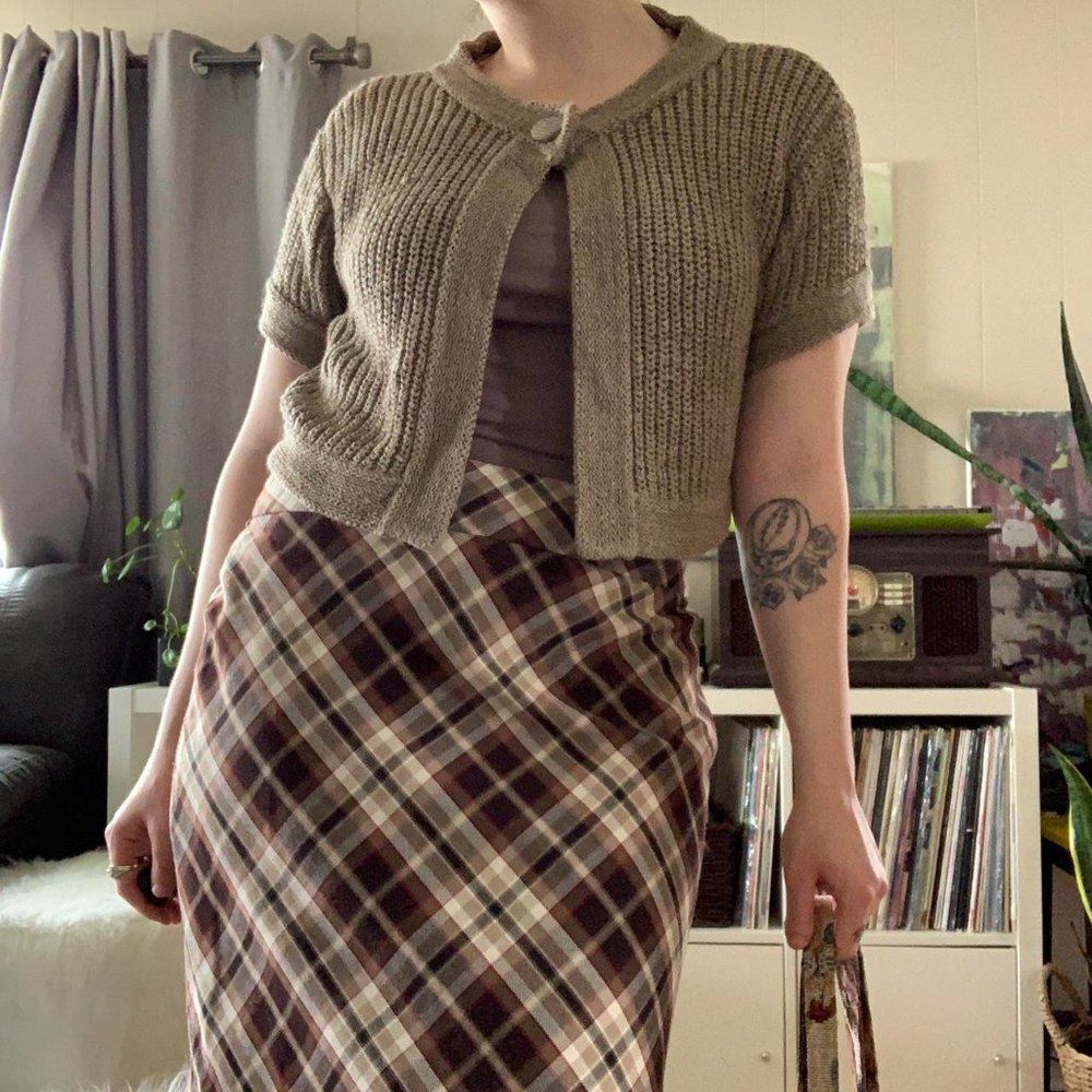 Earthy Short Sleeve Bolero